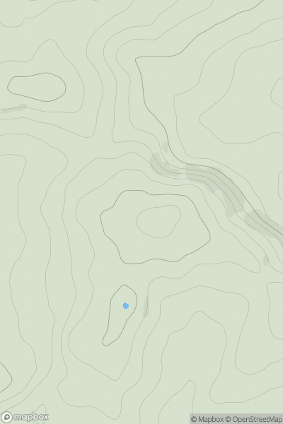 Thumbnail image for Horseshoe Hill [South East England] showing contour plot for surrounding peak